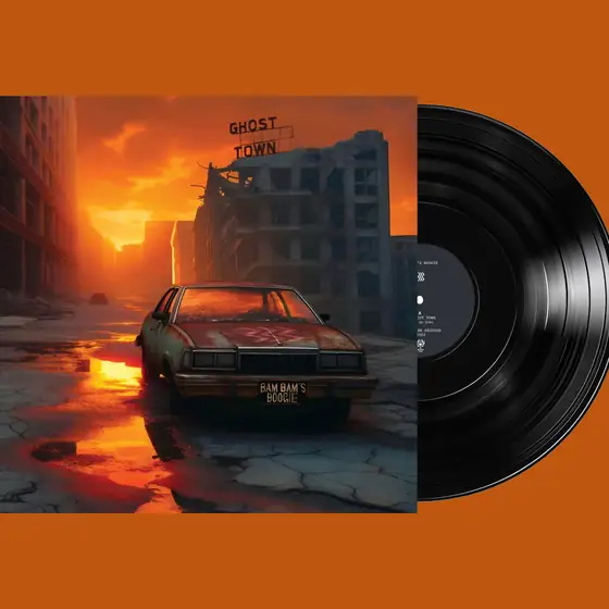 Ghost Town EP vinyl